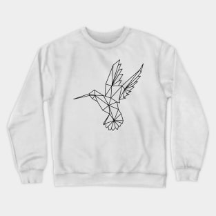 Geometric hummingbird Crewneck Sweatshirt